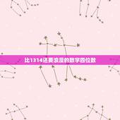 比1314还要浪漫的数字四位数，寻一些浪漫四位数四开头的数字。例如1