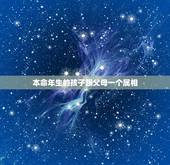 本命年生的孩子跟父母一个属相，关于生子属相跟父母属相相冲问题