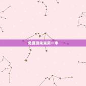 免费测未来另一半，中国大陆哪里有“测试未来的另一半”这种服务？百度一下
