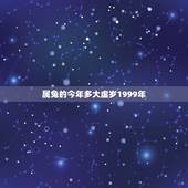属兔的今年多大虚岁1999年，属兔的今年多大了