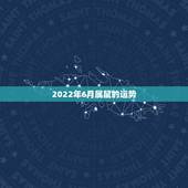 2022年6月属鼠的运势，1972年属鼠人2021年运势运程每月运程