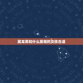 属龙男和什么属相的女孩合适，属龙的和什么属相最配 属龙人的婚配表