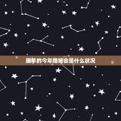 属羊的今年婚姻会是什么状况，二婚好还是复婚好