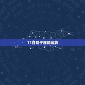11月双子座的运势，十一月一号双子座运势