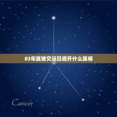 83年属猪交运日避开什么属相，交运的时候如果你忌的属相是那会不能见∼还