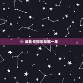 成化辛卯年是哪一年，辛卯年今年多少岁