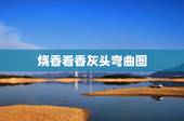 烧香看香灰头弯曲图，烧香中间香灰往下弯了一圈