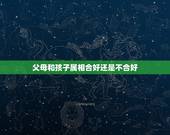 父母和孩子属相合好还是不合好，父母孩子属相一样好吗