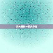 清关费用一般多少钱，请问，美国的包裹寄回中国，清关费大概需要多少钱？