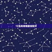 12生肖婚姻最佳配对，十二生肖如何配对最理想