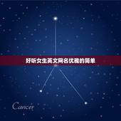 好听女生英文网名优雅的简单，好听女生英文网名大全