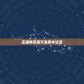 正缘桃花是不是命中注定，我命中有三朵正缘桃花，这有什么寓意吗？正缘桃花