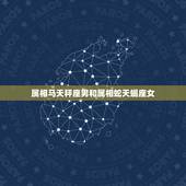 属相马天秤座男和属相蛇天蝎座女，属马的天秤座女生和属蛇的天蝎座男生最终