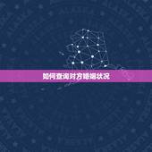 如何查询对方婚姻状况，有没有方法可以查到对方的婚姻状况