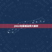 2022年属相运势大解析，2022运势生肖运势详解
