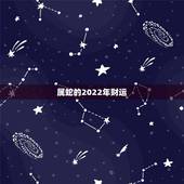 属蛇的2022年财运，属鼠的2022 年运势