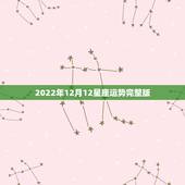 2022年12月12星座运势完整版，玛法达2023年12月9日至12月