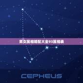 男女属相婚配大全93属相表，十二生肖男女婚配表