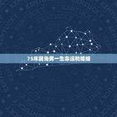 75年属兔男一生命运和婚姻，1975年运势如何
