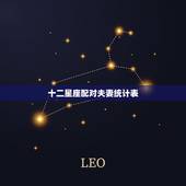十二星座配对夫妻统计表，上等婚姻的星座配对