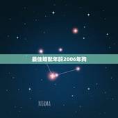 最佳婚配年龄2006年狗，属狗的最佳婚配