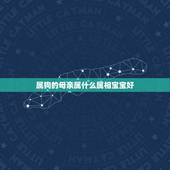 属狗的母亲属什么属相宝宝好，父亲属狗母亲属牛要什么属相的孩子好