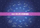 2021年2月3日属相是，2021年2月3号出生的孩子属什么？