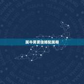 属牛男更佳婚配属相，属牛的婚姻配对更佳