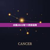 水瓶2022年11月份运势，水瓶座11月运势怎样？
