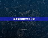属牛男六月出生什么命，1985年属牛命好不好