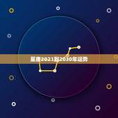 星座2021到2030年运势，星座运势2021运势详解