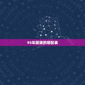 95年属猪的婚配表，95年属猪更佳结婚年龄