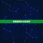 虎宝宝叫什么乳名好，属虎男孩最吉利的名字