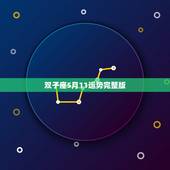 双子座5月11运势完整版，双子座男生五月的运势和健康
