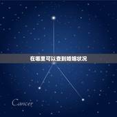 在哪里可以查到婚姻状况，在哪能查婚姻状况