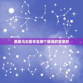 男属马女属羊生哪个属相的宝宝好，老公属马我属羊生什么属相宝宝好