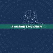 男女都是石榴木命可以婚配吗，属猴和属鸡的婚配都是石榴木命