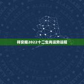 祥安阁2022十二生肖运势运程，2022年最旺的生肖