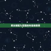 男女婚配九宫图的刑是啥意思，相刑是什么意思？