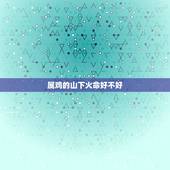 属鸡的山下火命好不好，2017是属鸡的火命好吗