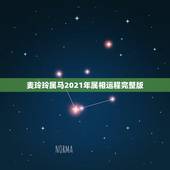 麦玲玲属马2021年属相运程完整版，2021年属相运势及运程
