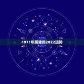 1971年属猪的2022运势，1971年属猪的在2021年好不好