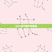 2024运气最好的星座，2024年运气最好的星座