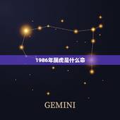 1986年属虎是什么命，2022年属虎本命年佩戴