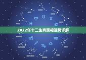 2022年十二生肖属相运势详解，2022年运势最好的生肖