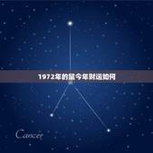 1972年的鼠今年财运如何，属鼠2022 年运势及运程