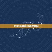 1993年腊月29出生婚配，1993年腊月二十九午时出生的是什么命？