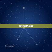 算今年的运势，想算算今年的运势