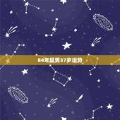 84年鼠男37岁运势，72属鼠未来十年运势