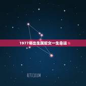 1977年出生属蛇女一生命运，1977年属蛇的女人命运如何？